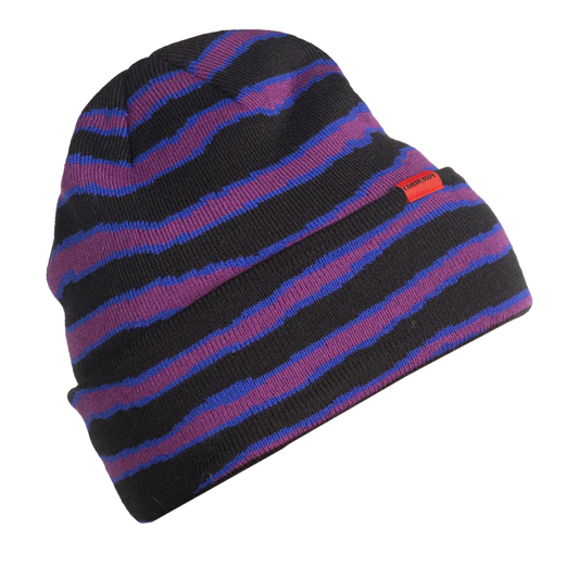 Ripped Stripe Beanie 2025